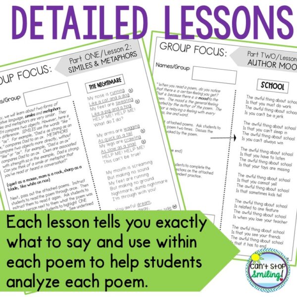 3rd Grade Small Group Reading Activities BUNDLE - Can't Stop Smiling in ...
