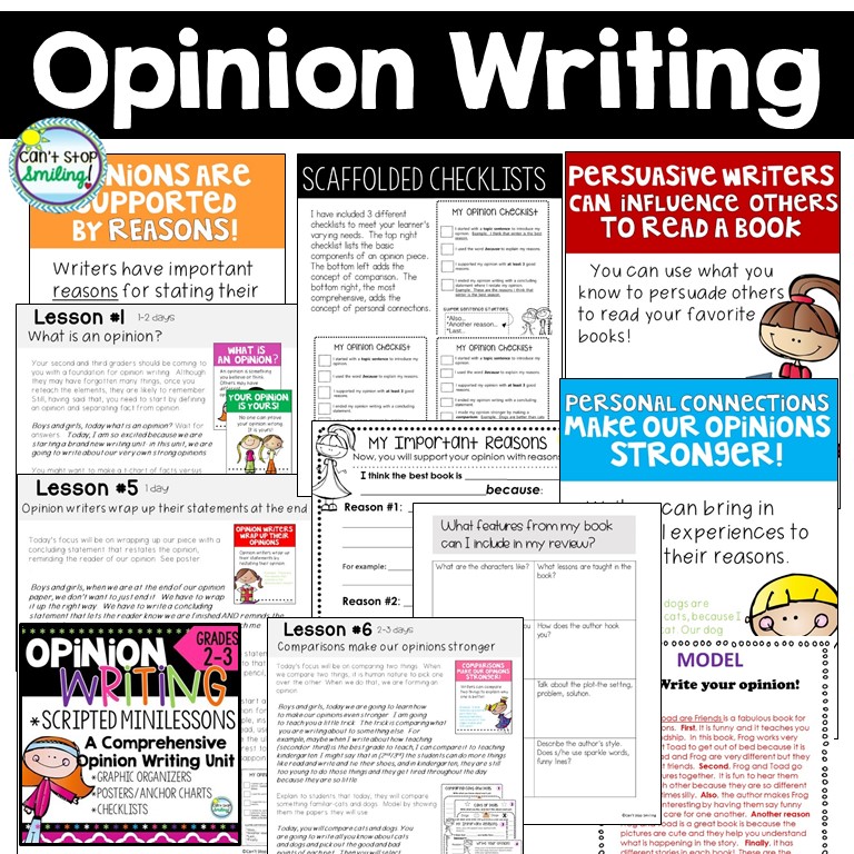 Writing Units Curriculum Bundle for 2nd 3rd Grade - Image 2