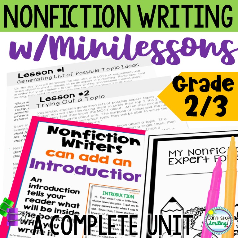 Writing Units Curriculum Bundle for 2nd 3rd Grade - Image 7
